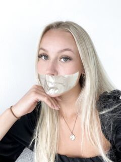 tape gagged girls  3