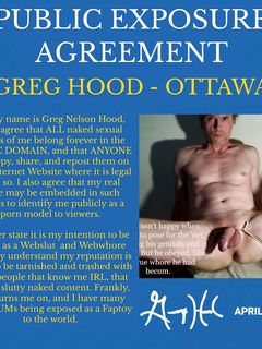 Greg - Exposed Defeated Webwhore