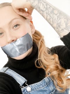 tape gagged girls 4