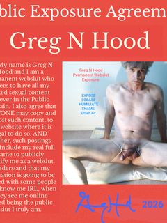 Greg - Public Exposure Shame