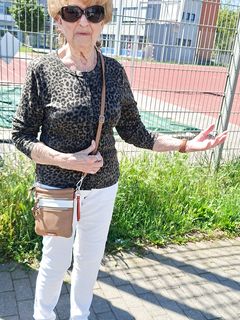 Dressed granny Marjorie @ 87