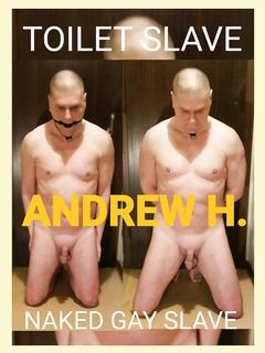 Andrew, naked, shaved, and ready for dirty sex