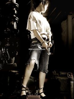 Chinese lady bondage 284-2