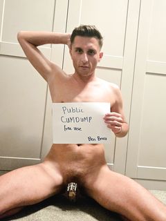 EXPOSED UK PUBLIC CUMDUMP BEN BRONX