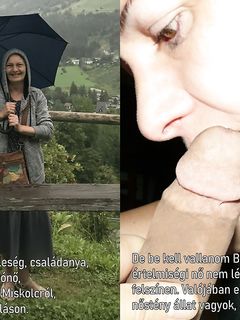 Ilona Bánházy, wife.