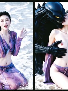 Chinese girl raped by monster