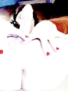 Shemale Pornstar Astrid Spreds for Your Inspection