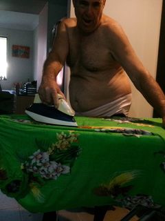 Preparing to shoot Shitty Panties