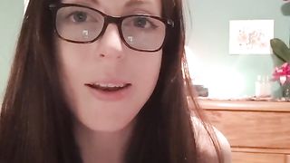 Nerdy amateur teaches you how to make a dildo