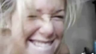 blonda svenska amatöravsugning