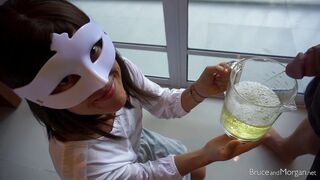 I drink 850ml of piss!