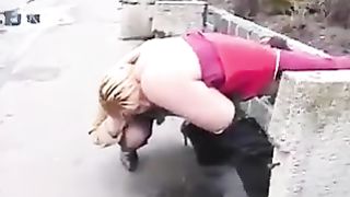 Piss and fuck in public compilation