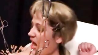 Scarry BDSM punishing!