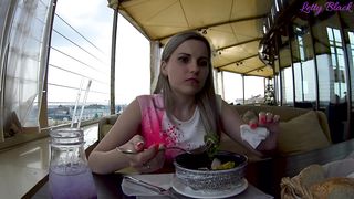 Remote Control Vibrator in Public Place