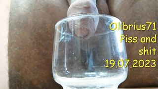 olibrius71 shit in the mouth and piss drink