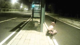 Kinky Bunny SLUT outdoor bondage