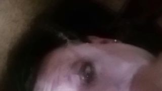 Глубокая глотка.и сопли и слюни и рвота .моя любовь!