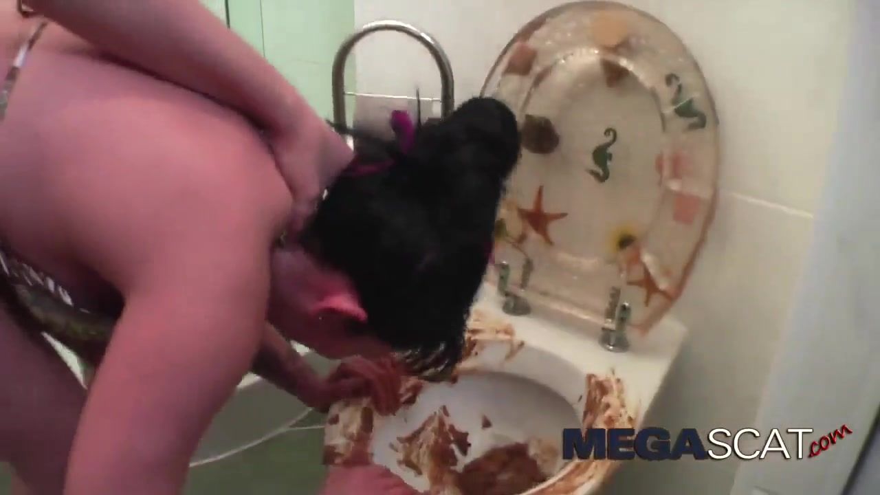 Toilet bowl scat slave