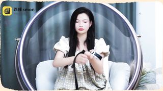 Chinese Bitch BDSM Technology Demonstration 40【leather belt】