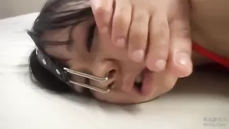 Busty Japanese mom used by her son and his friends in BDSM style