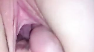 Teen Girl gets Fistied by bf Squirt