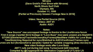Need a porn break Dave Grohl’s 1st show with Nirvana