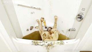 partie cochonne dans le  bain