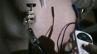 Asian electro nipple torment