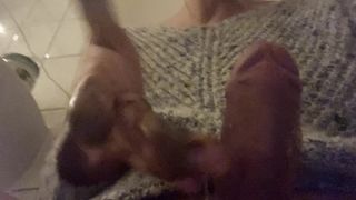 Masturbating with shit
