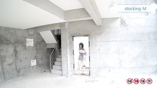 Kinky Bunny SLUT outdoor bondage 4