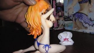 Nami Figure Bukkake on the Beach