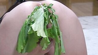 exquisite root vegetable marinated in the ass