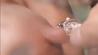 Squirting milk while fucking