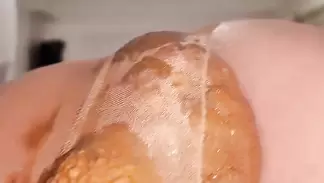Betty Screws the Crew HOT SCAT FACE! SWALLOWING PRO!