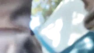 Thick shit protruding public nature