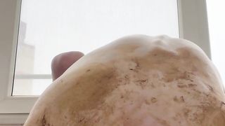 sissy slut lisa falls more and more in love with Scat part three