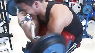 Getting ripped at the gym