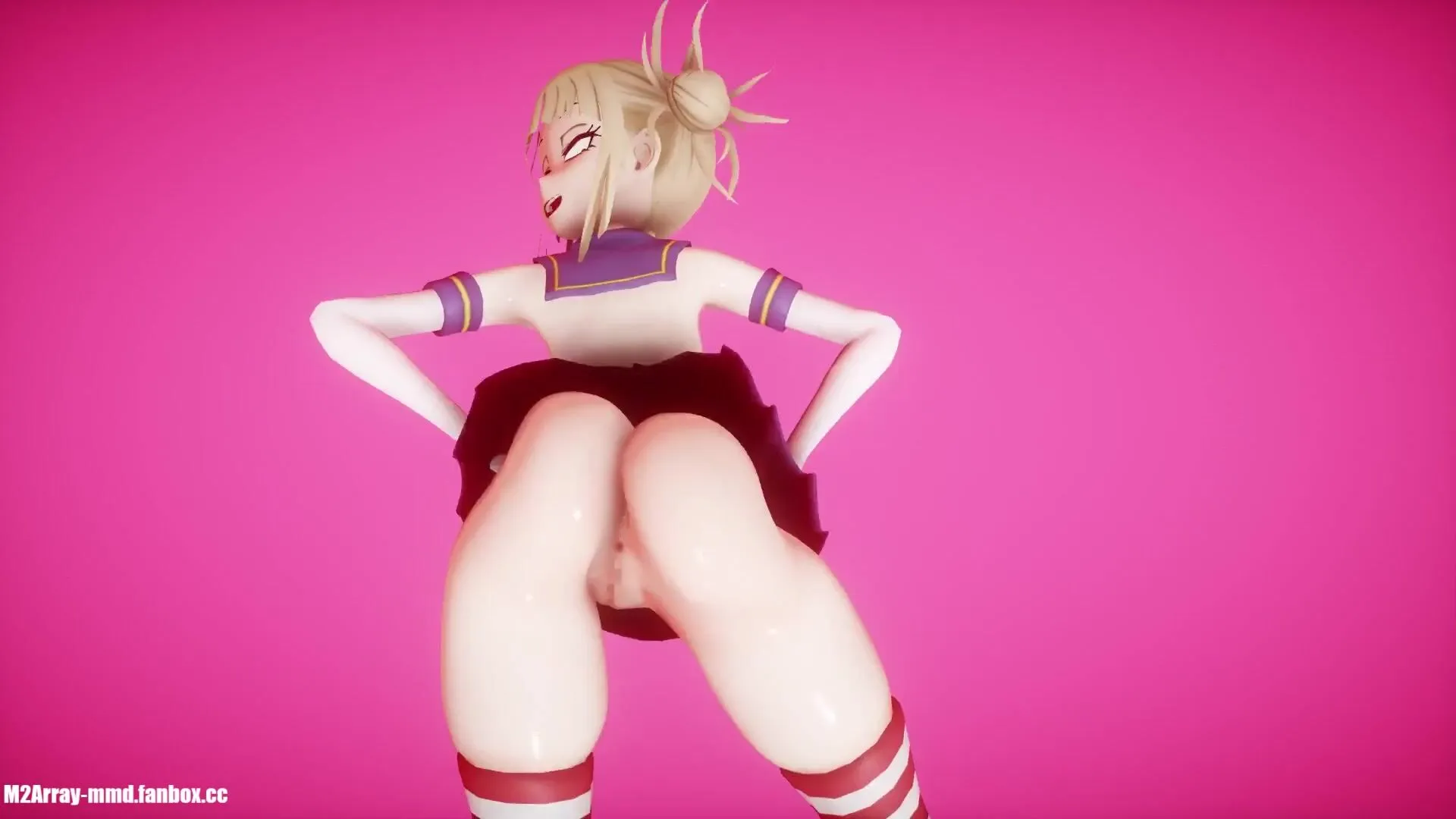 Himiko Toga Stripe sexy dance hot girl slut whore