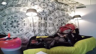 Anal hook for a tranny slut