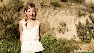 Stranded girl gets gangbanged