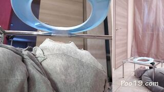 Watch these kinky sluts get dominated and humiliated while they pee and scat like filthy whores