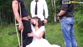 The honeymoon gangbang