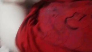 Настя Криворенко (Жданова) ласкает себя на кровати 2