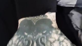 Sarah gets high from an anal plug in her ass