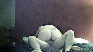 Mature riding hard cock