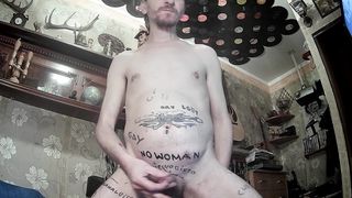 Me, a faggot on a sex cam