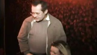 Orgy at the porn cinema