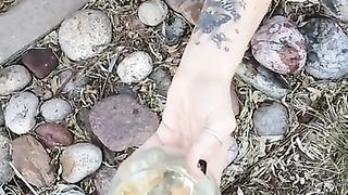 Sexxycandyxxx swallows again