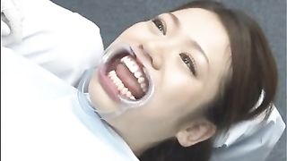 Bizarre Asian sperm eating at the dentist's office