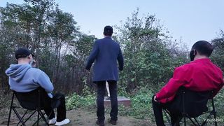 Chinese Girl outdoor exhibitionism BDSM Training 181